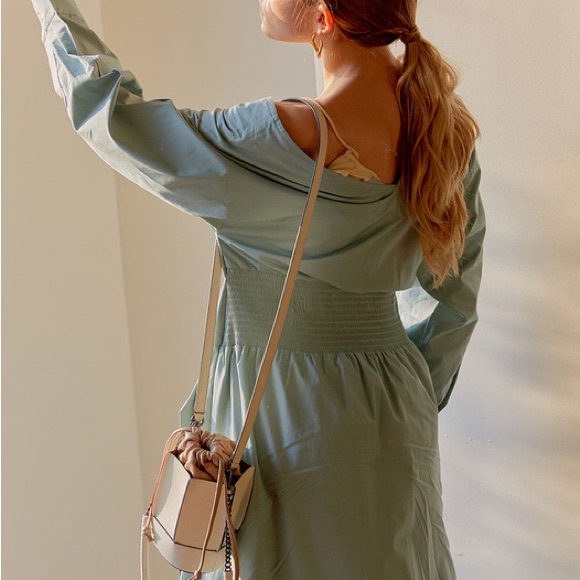 Loeuvre Sac de Lumiere Mini Bucket Bag - White Multicolor - Picture 4 of 12